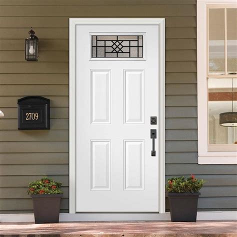 metal house doors|exterior metal doors at lowe's.